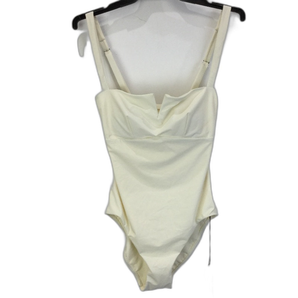 Bondi Born Cream Beige 'Elisse' One Piece Swimsuit Ladies Size S NEW