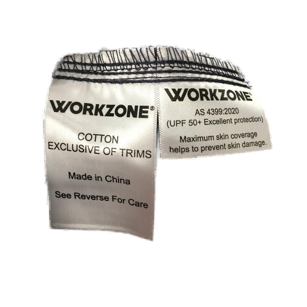 Workzone Navy Cargo Pants w/ Reflective Tape for Work Mens Size Small NEW