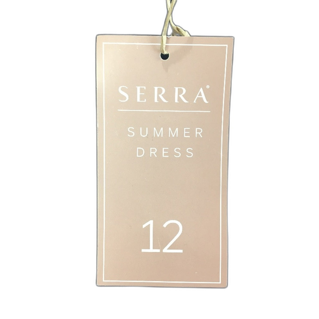 Serra Womens Twist Summer Mid Lenght Dress Size 12 NEW