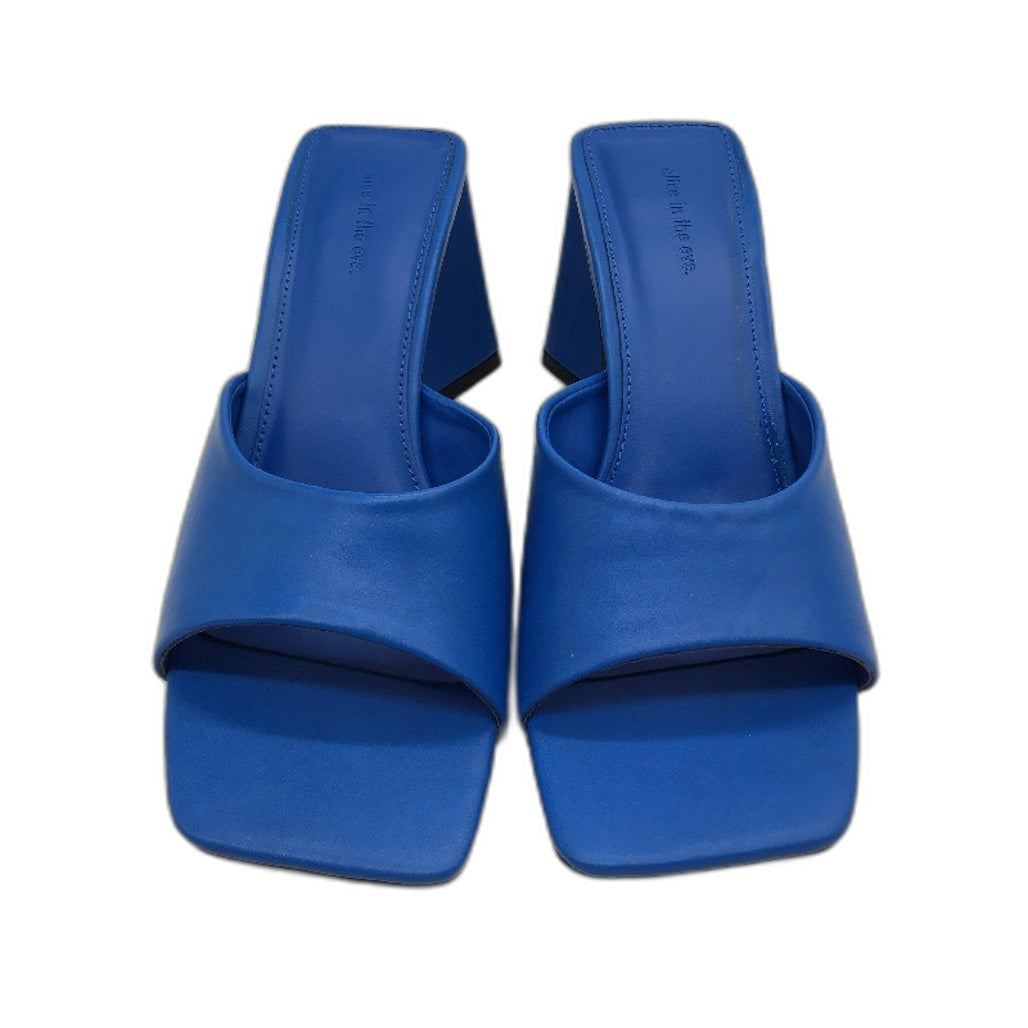 Alice In The Eve Royal Blue Highlight Mule Heels Ladies Size US 8 EU 39 NEW