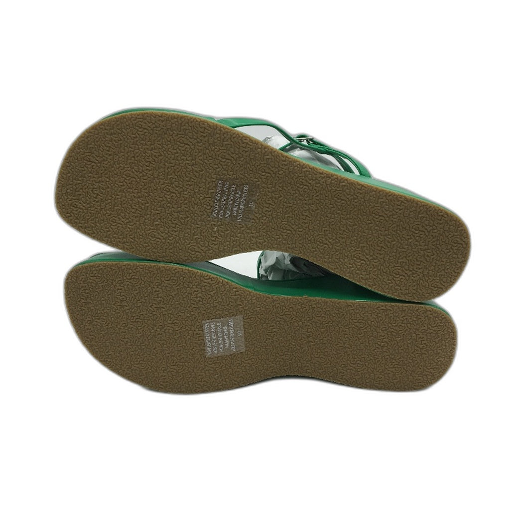 Alice In The Eve Green Fern Lola Flatform Sandals Ladies Size US 10 EU 41 NEW