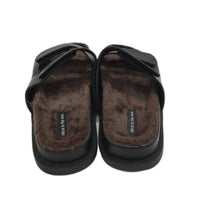 Alice In The Eve Didi Black Fluffy Lined Slides Ladies Size US 9 EU 40 NEW