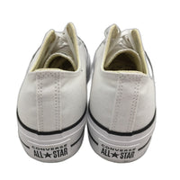 Converse All Star Chuck Taylor White Low Top Thick Sole Sneakers Ladies US 8 NEW