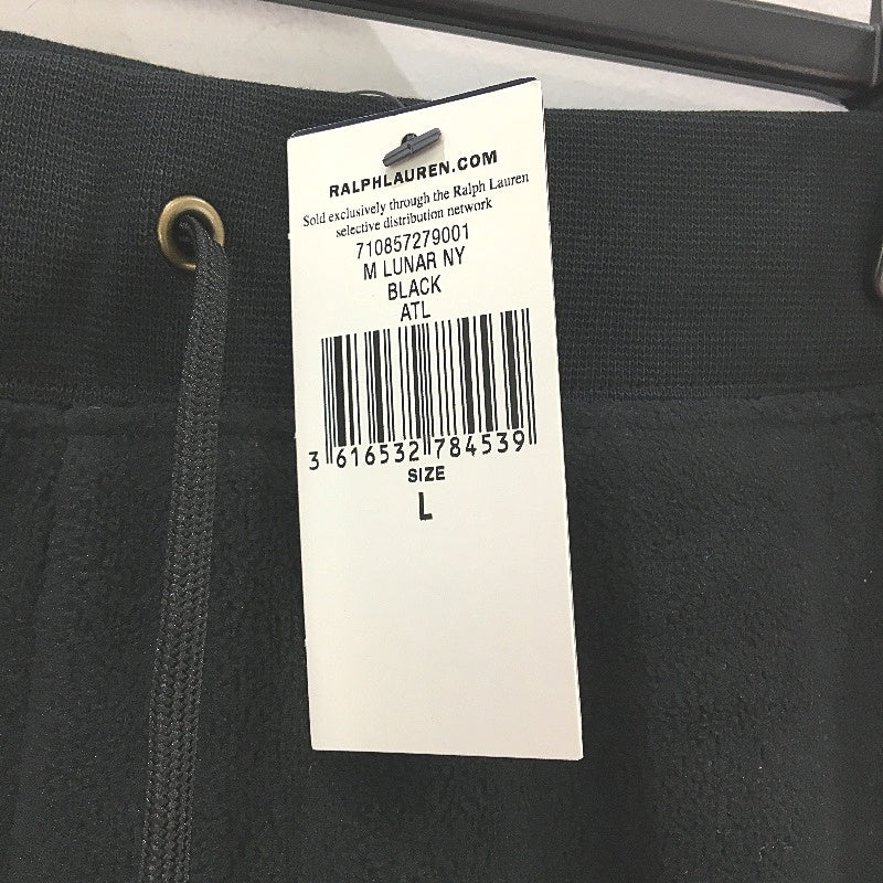 Polo Ralph Lauren Lunar New Year Black Fleece Jogger Pants Mens Size Large NEW