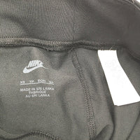 Nike 7/8 Tight Fit Mid Stretch Cotton Black Leggings Ladies Size XS NEW