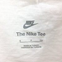 Nike Sportswear Swoosh Standard White Shortsleeve T-Shirt Ladies Size Small NEW