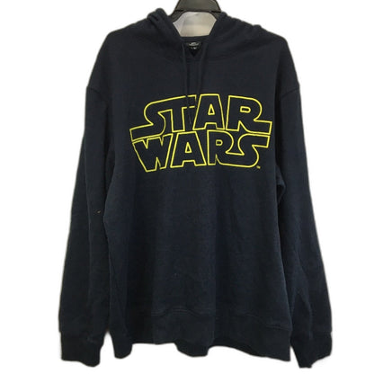 Star Wars Unisex Navy Blue Hoodie Cotton Blend Jumper Size 3XL NEW