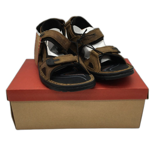 Stegmann German Design Barry-M Brown Mens Casual Sandals Size 44 NEW