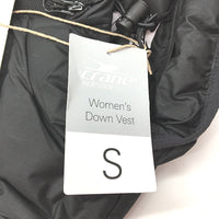 Crane Performance Womens Water Repellent Black Down Vest Size S NEW