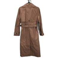 Portmans Cappuccino Trench Dbl Breasted Overcoat Ladies Size 10 NEW