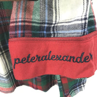 Peter Alexander 2 Pce Pyjama Set Plaid Pattern Multicoloured Ladies Size Large NEW