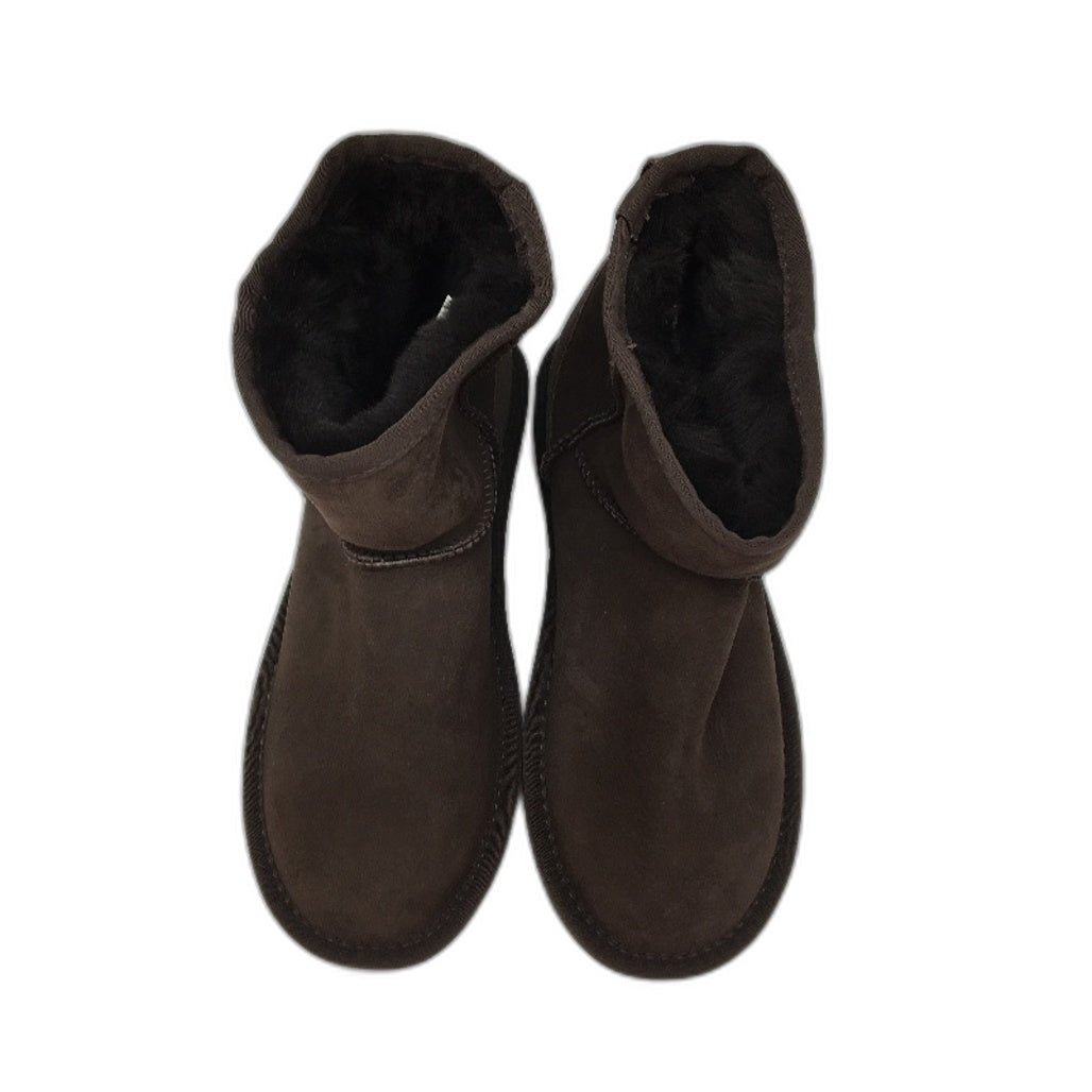 UGG Boots Australian Double Face Sheepskin Chocolate Size M7 / L9 NEW