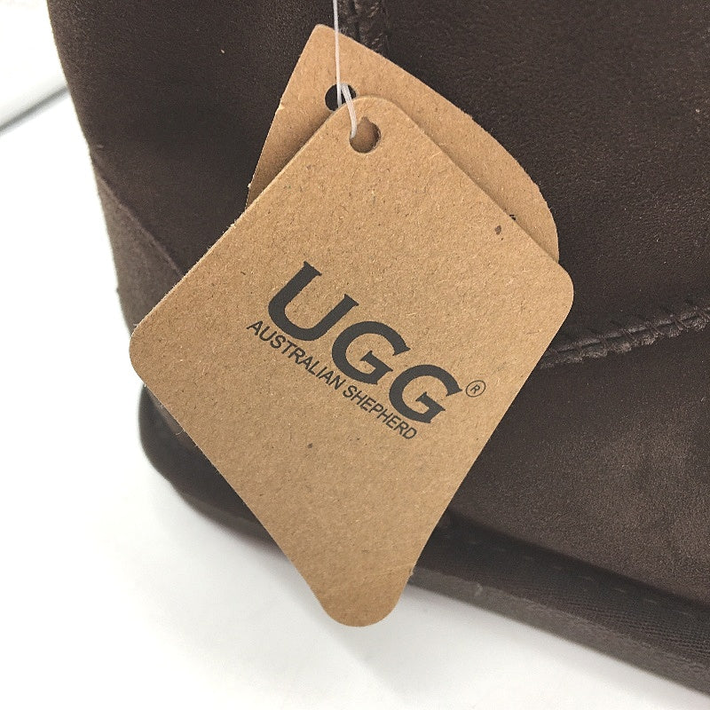 UGG Boots Australian Double Face Sheepskin Chocolate Size M7 / L9 NEW