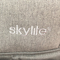 Skylite Black / Dark Grey Executive Backpack Padded Laptop Sleeve & USB Outlet NEW