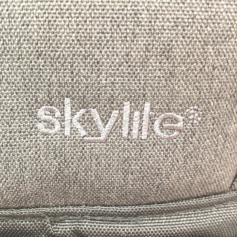 Skylite Black / Dark Grey Executive Backpack Padded Laptop Sleeve & USB Outlet NEW