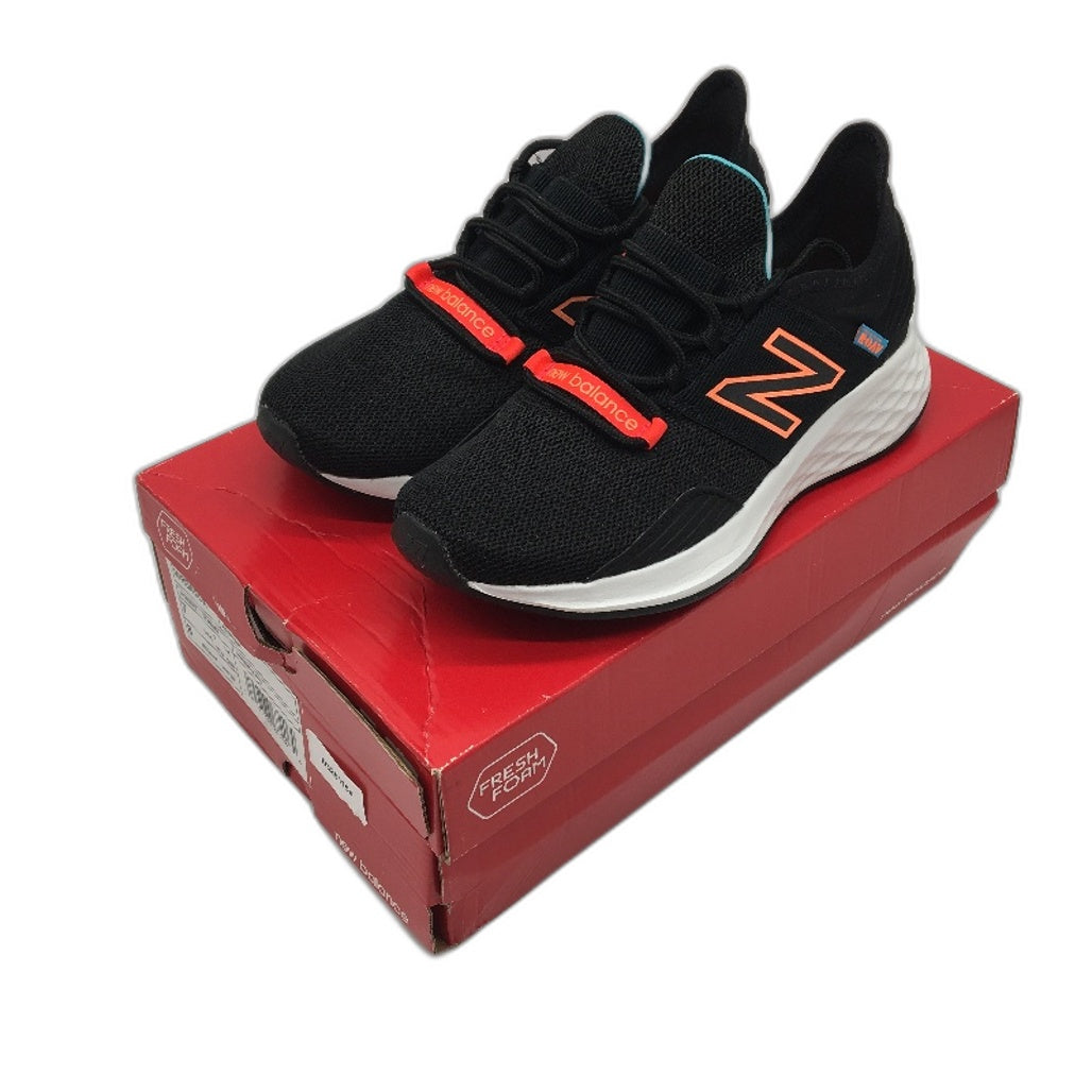 New Balance Fresh Foam Roav Black Citrus Athletic Shoes Ladies Size US 7 NEW