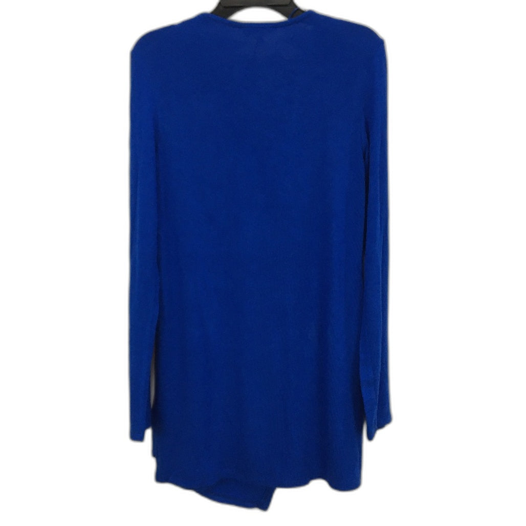 Phase Eight Zahra Zip Accent Sapphire Blue Longsleeve Top Ladies Size UK 8 NEW