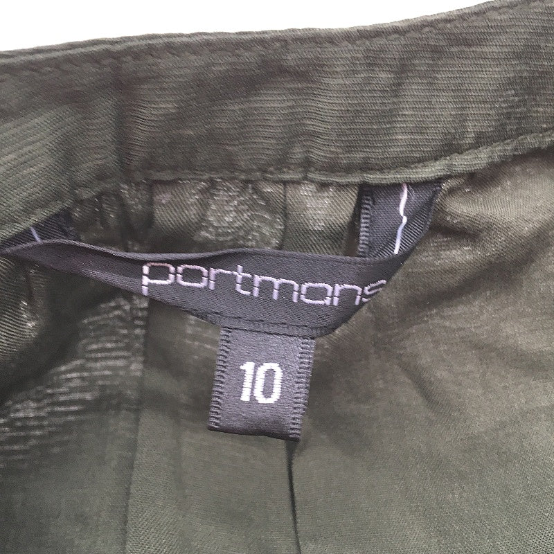 Portmans Lola Puffy Shortsleeve Forest Green Top Ladies Size AU 10 NEW