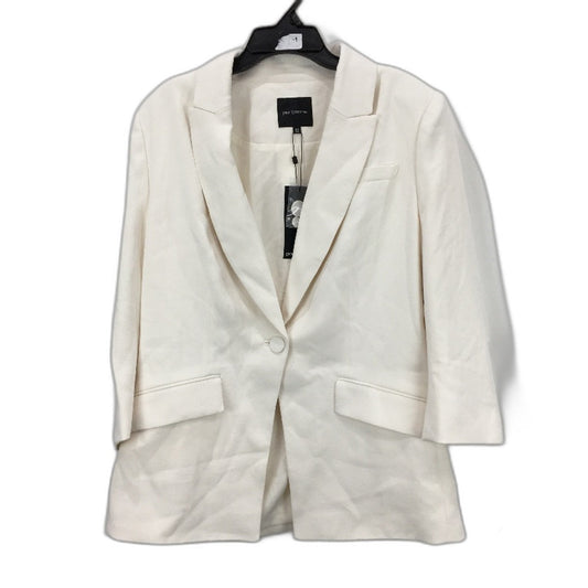 Portmans Positive Time Single Breasted Cream White Blazer Ladies Size AU 12 NEW