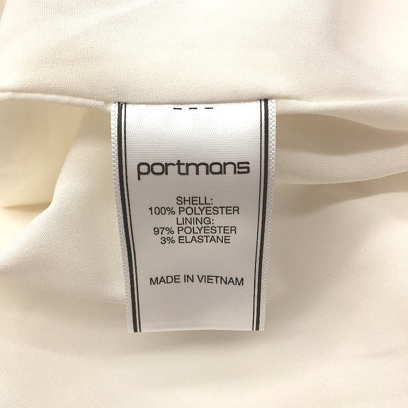 Portmans Positive Time Single Breasted Cream White Blazer Ladies Size AU 12 NEW