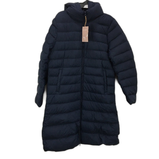 Crane Performance Navy Blue Packable Longline Feather & Down Jacket Lds Sz 8 NEW