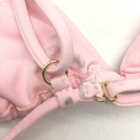 Subtitled Baby Pink Classic Triangle Swimwear Bather Top Ladies Size Large NEW