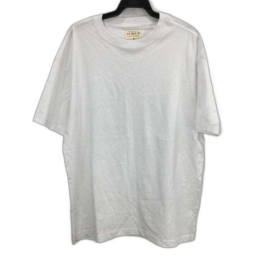 General Pants O.G Skate White Cotton Short Sleeve Tee Shirt Mens Size Medium NEW