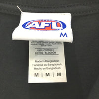 Essondon Bombers AFL Indiginous Print 100% Cotton Black T-Shirt Mens Size M NEW