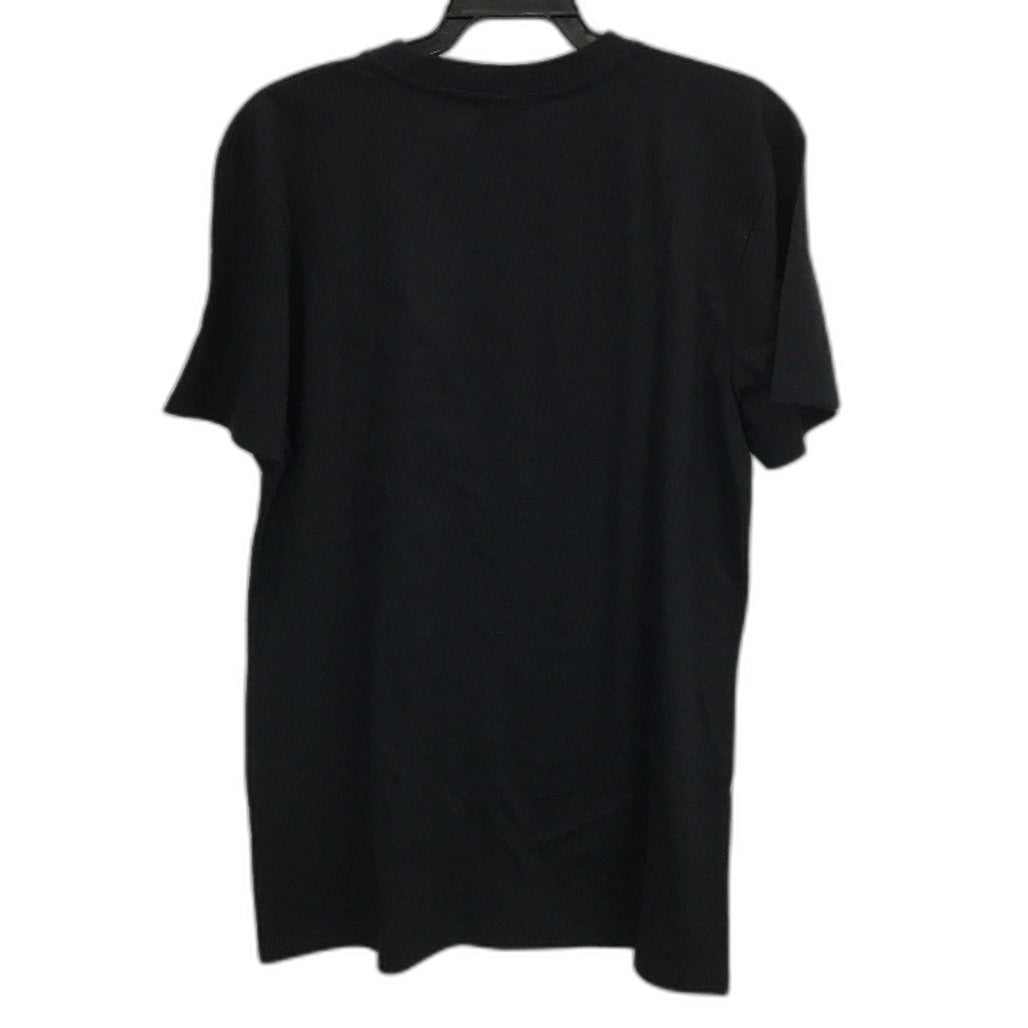 Essondon Bombers AFL 100% Cotton Black Print Logo T-Shirt Mens Size M NEW