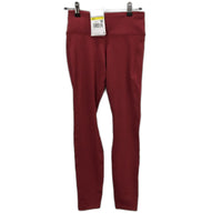 Nike Fast Pocket Mid Rise Red Running Full Leggings Ladies Size Small NEW