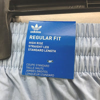 Adidas Adicolor Classics Baby Blue Lock Up Trackpants Ladies Size UK 2 NEW