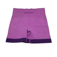 Bonds Move 2 Tone Purple Super Stretch Activewear Shorts Ladies Size S