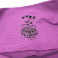 Bonds Move 2 Tone Purple Super Stretch Activewear Shorts Ladies Size S