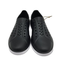 People Footwear Breathable Flexible Black & White Slip On Shoes Mens US 11 NEW