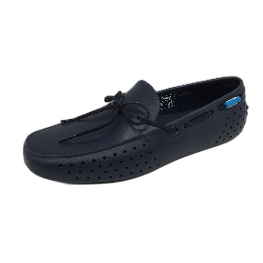 People Footwear Mariner Blue Waterproof Slip-On EVA Boat Shoes Unisex M8 L10 NEW