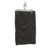 Zara Basic Tweed Herringbone Wool Blend Pencil Mini Skirt Ladies Size Small