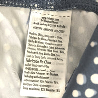 Cotton On Body Blue White Dot Soft 3/4 Length Tights Ladies Size Large