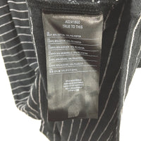 Volcom Black Stripe Cotton Blend Sleeveless Tank Top Mens Size Medium