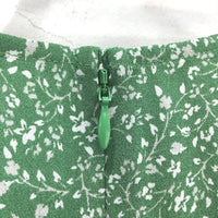 Tokito Meadow Dreams Green Floral Shortsleeve Mini Dress Ladies Size AU 10 NEW
