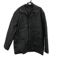 VINTAGE Blackstone Genuine Leather Fully Lined Outwear Coat Mens Size Large