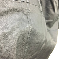 VINTAGE Blackstone Genuine Leather Fully Lined Outwear Coat Mens Size Large