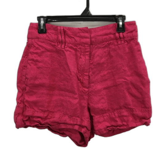 Country Road Organic French Linen Hot Pink Summer Shorts Ladies Size 10