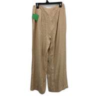 Tokito Myer Sample Sand Tan Viscose Blend Soft Wide Leg Pants Ladies Size 10 NEW