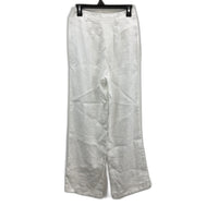 Subtitled White Jaylah Slouch Linen Trouser Lightweight Pants Ladies Size XS NEW