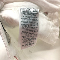 GUESS Sexy Flare High Rise Pure White Denim Jeans Ladies Size 25x30 NEW