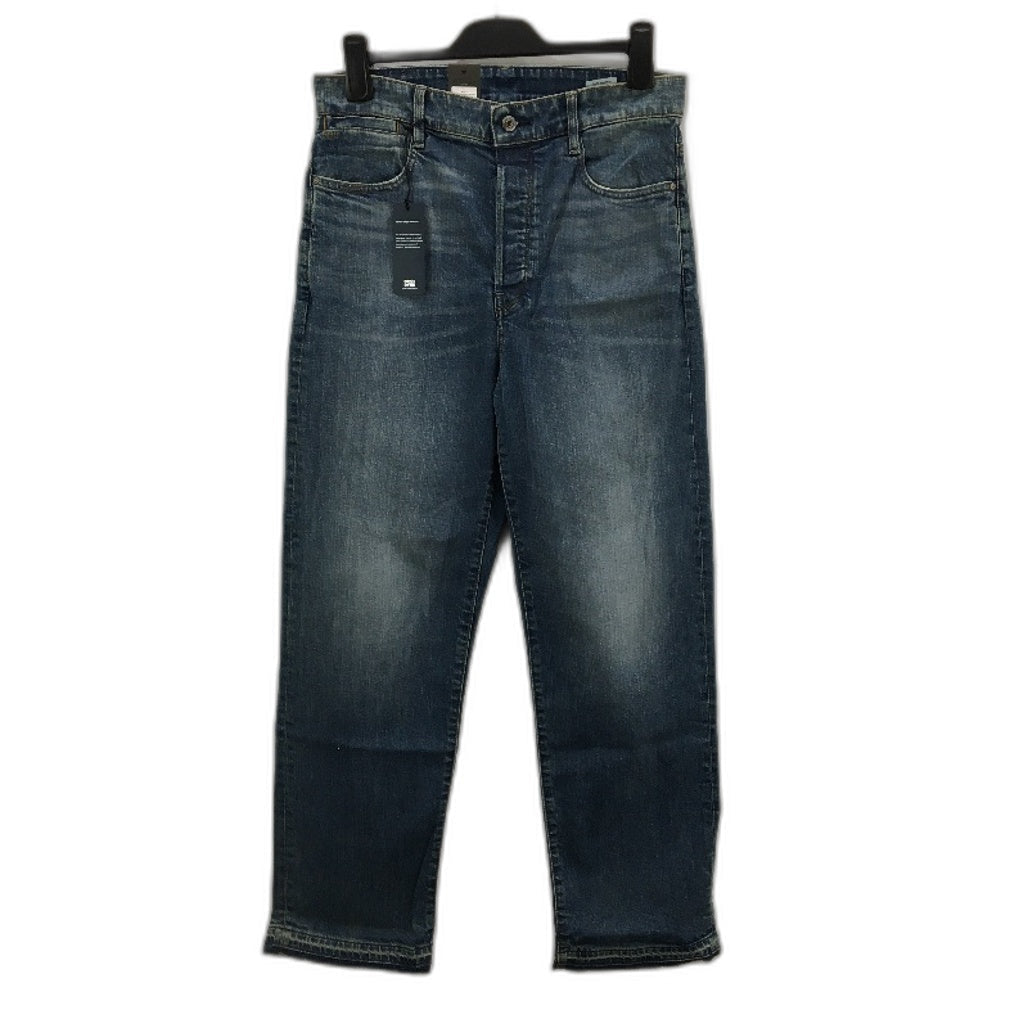 G-Star Raw Tedie Ultra High Straight Button Fly Faded Jeans Ladies W31 L34 NEW