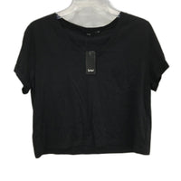 Sportsgirl Black Lightweight Soft Cotton Modal Short T-Shirt Ladies Size S NEW