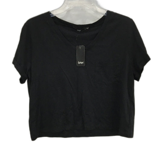 Sportsgirl Black Lightweight Soft Cotton Modal Short T-Shirt Ladies Size S NEW