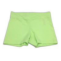 Adidas Neon Green Simple Style  Activewear Exercise Shorts Ladies Size Large