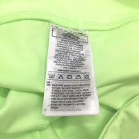 Adidas Neon Green Simple Style  Activewear Exercise Shorts Ladies Size Large